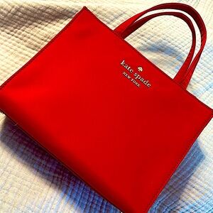 Kate spade small purse/ handbag royal red